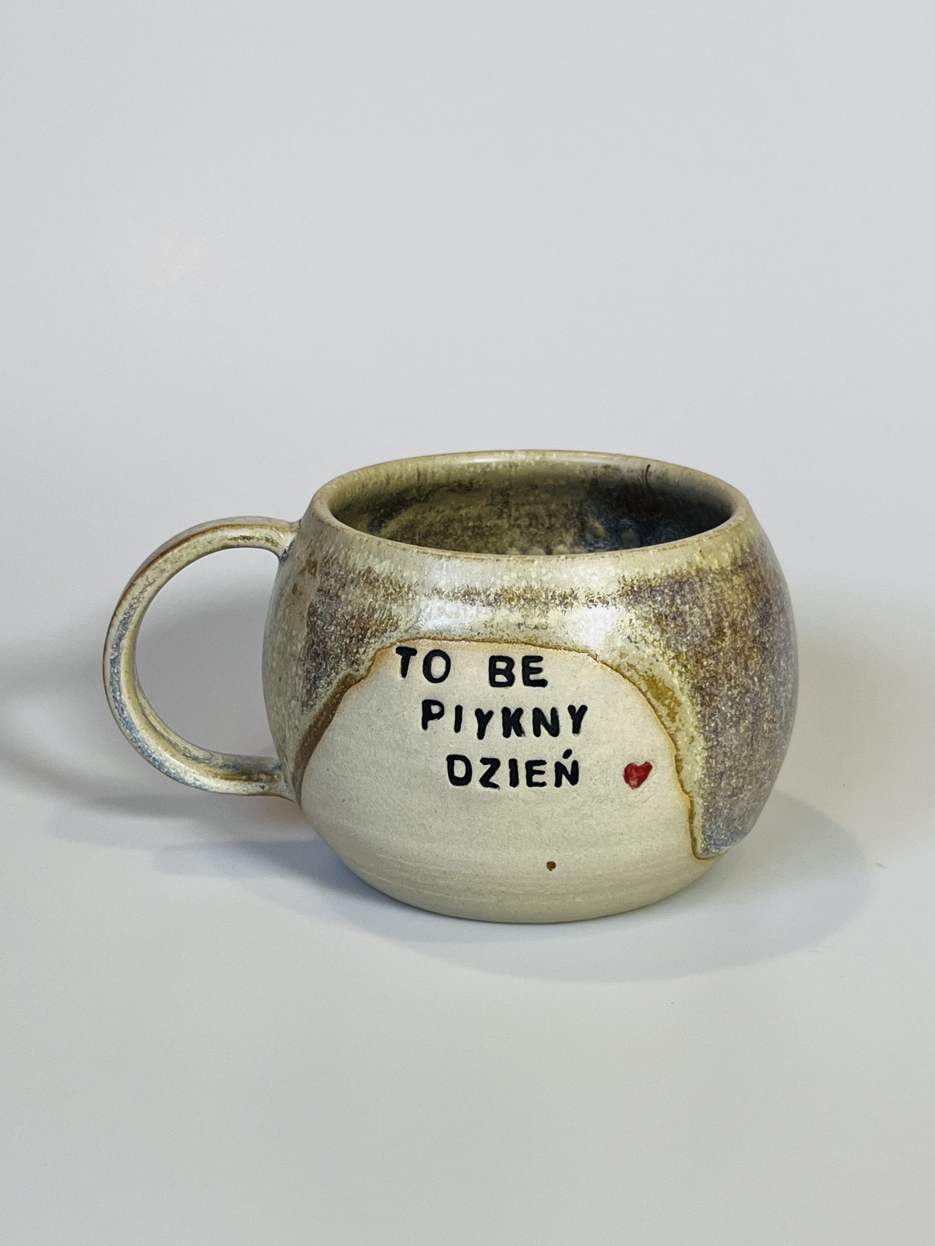 Kubek „To be piykny dzień / Nie zesraj się” - obrazek 2