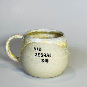 Kubek „Mam to w rzyci / Nie zesraj się” – 375 ml