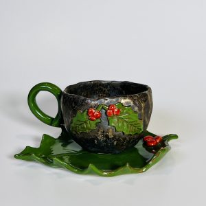 Filiżanka z podstawką „Christmas” – 230 ml